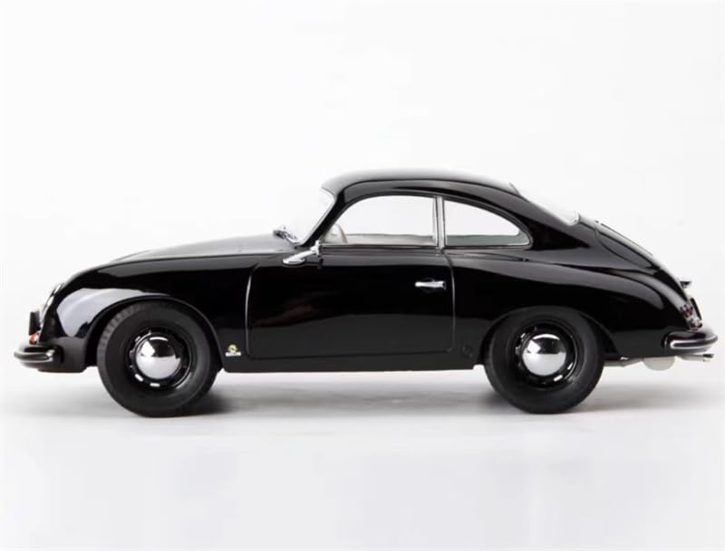 Modelo prearmado Porsche 356 Coupé 1952 negro 1:18 miniatura 7