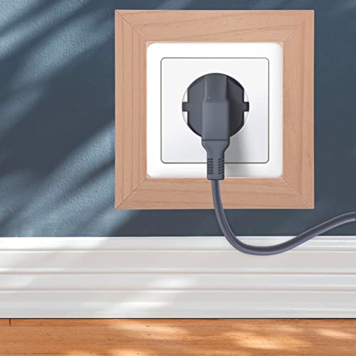 Cubierta de teca para interruptor, protector de madera natural y resistente para el hogar 6