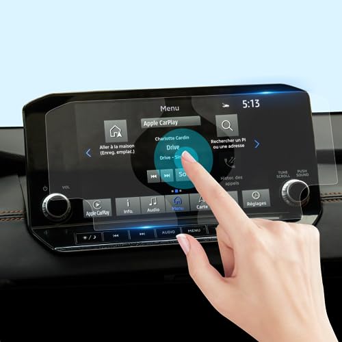Protector de pantalla para coche Outlander antihuellas, evita arañazos en radio GN PHEV 21-22 5