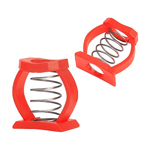 Sgxbos 2-Piece C Buckle Paralleler Plastic Faltrad Spare Parts for Brompton Hinge clamp Sping Replacement