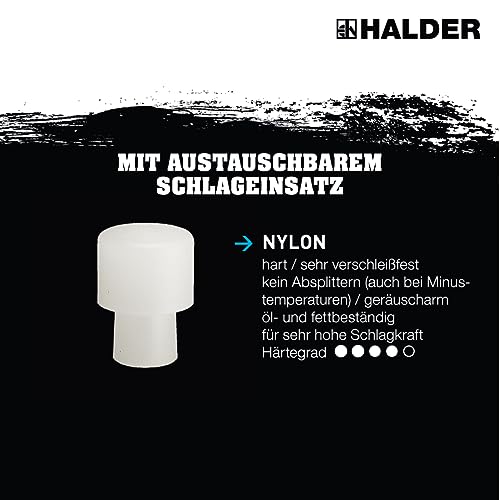 HALDER Klopfer/Durchschlag-Satz, 4-teilig | 3408s005