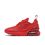 Nike kids Air Max 270(GS) shoe, University Red/University Red, 3.5 Big Kid