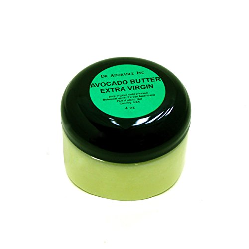 Avocado Butter Extra Virgin Unrefined by Dr.Adorable Pure Raw 4 Oz