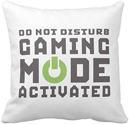 Elroy Carpenter Funny Gamer Video Games Geek Gaming Fasfion Design Decorative Throw Pillow Cover Cushion Case 18X18 Inch