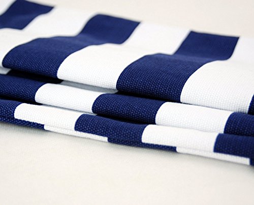 BIGBOBA. Cuscino Quadrato Stampato Blu Scuro a