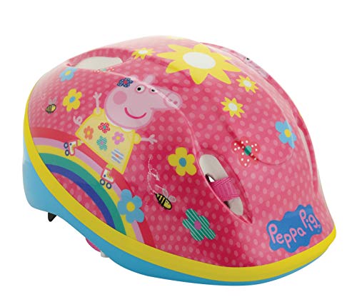 Peppa Pig Girl Safety Helmet, Multicoloured, 48-54 cm