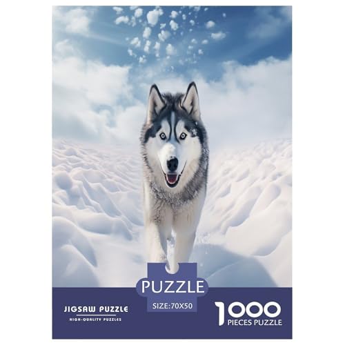 Rompecabezas de 1000 piezas para adultos el regalo original para amantes de los perros