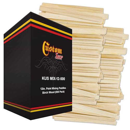 Image of Custom Shop Craft and Paint Sticks - (Pack of 500 Sticks) 12 inch