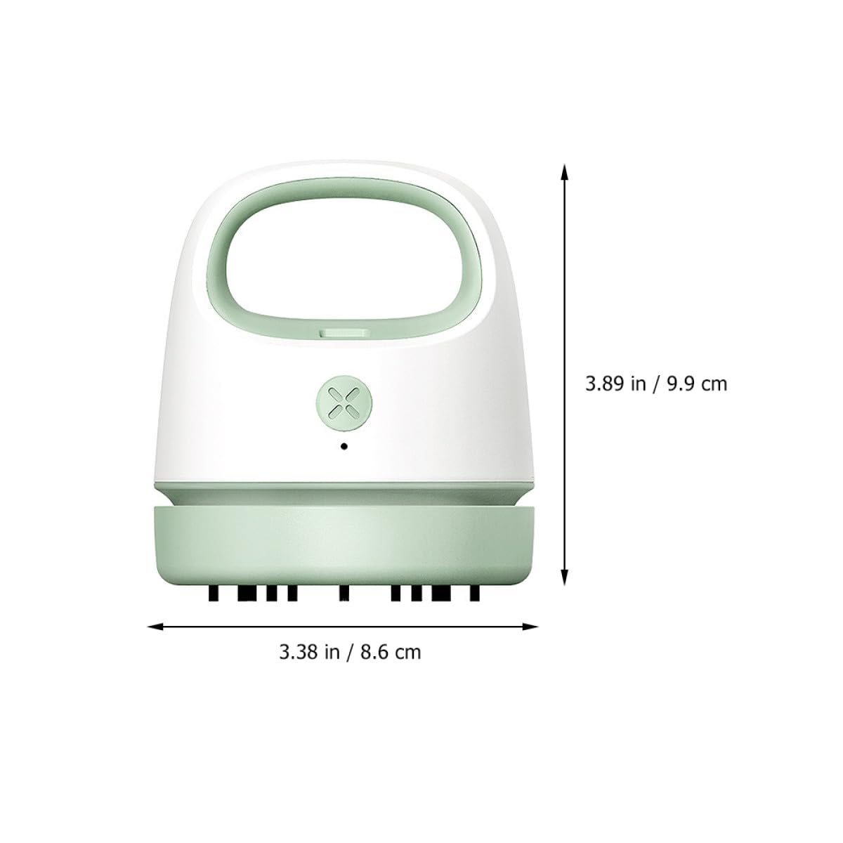 Abaodam Aspirapolvere Portatile da Tavolo Wireless Design Ergonomico, Materiale Abs, per Casa e Ufficio, Pulitore Elettrico Ricaricabile e Compatto