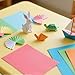 A4 Colored Paper 100 Sheet, Craft Art Papers for Origami, Crafts & Thin Copy Construction Paper for School, Office Classroom Supplies Arts Drawing