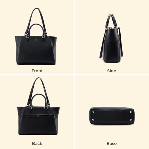Image of Symbol Premium Women's Tote Hand Bag crafted from Imported PU | Stylish | Office Use - 15 inch Laptop