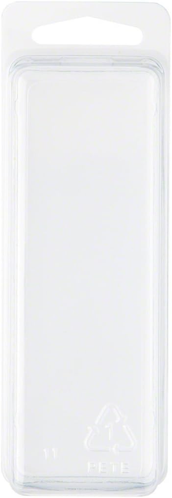 Collecting Warehouse Multicolour Plastic Rectangular Clamshell Package, 4.19' H x 1.5' W x 1.25' D, Pack of 10