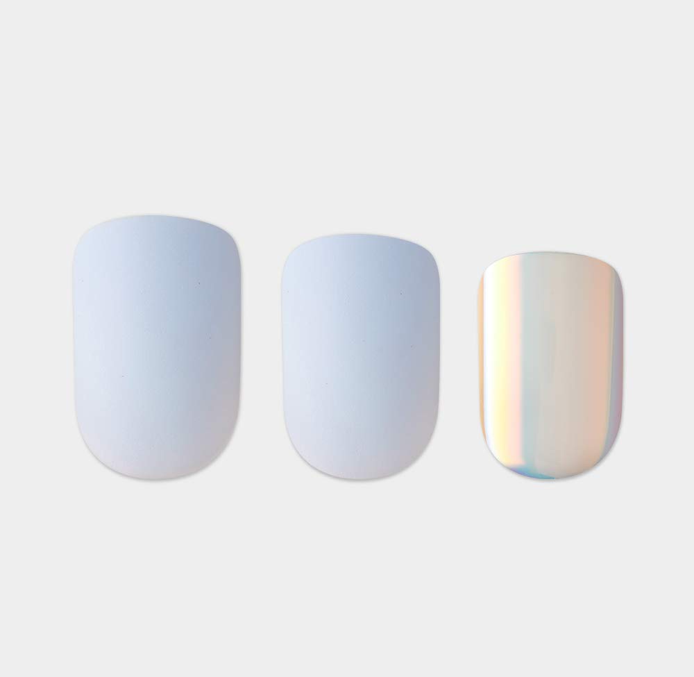 ImPress Press-On Manicure Nails Blue Haze Limited Edition