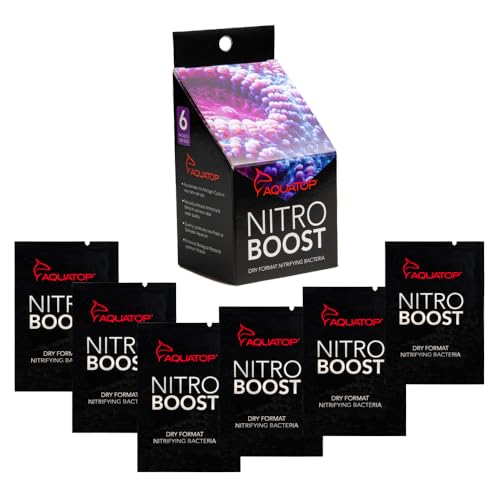 Aquatop Dry Nitrifying Bacteria 6-Pack for Aquarium Cycling