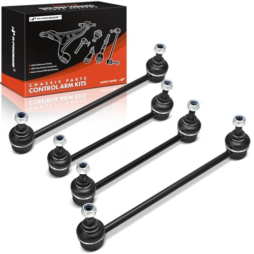 A-Premium Set of 4, Front & Rear Sway Bar Link Stabilizer Link Kit, Compatible with Toyota MR2 1991 1992 1993 1994 1995