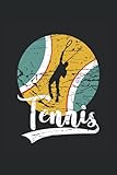 Tennis: Cahier de notes ligné cahier d'écriture journal intime cahier d'exercices journa...