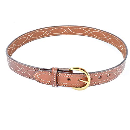 Bianchi Model B9 Reversible Fancy Stitched Belt, 1.75 (45Mm) #TOP3