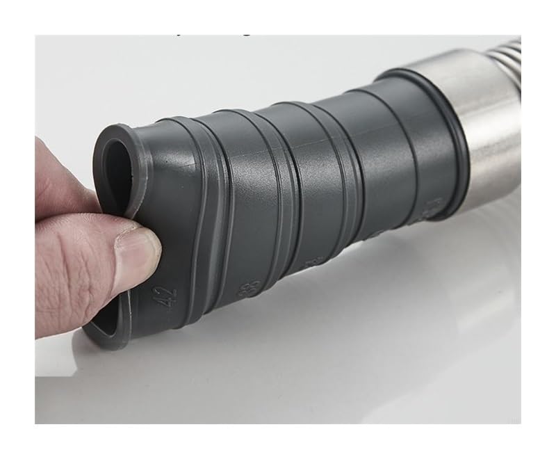 1 tubo di scarico adatto for lavatrici, lunghezze flessibili, facile installazione(2m)