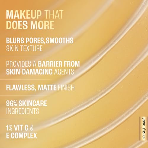 Image of Lakme Makeup+Skincare VitC Superglow Skin Perfecting Primer 30g (Pack of 3)