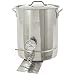 Bayou Classic 800-432 Stainless Steel 8 Gallon Brew Kettle Set, 32 Quart