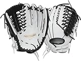 Easton | PROFESSIONAL COLLECTION SIGNAUTRE SERIES Fastpitch Softball Glove | Haylie McCleney Model | 12.75' | Modified Trap-Eze Web | Right Hand Throw | White / Black