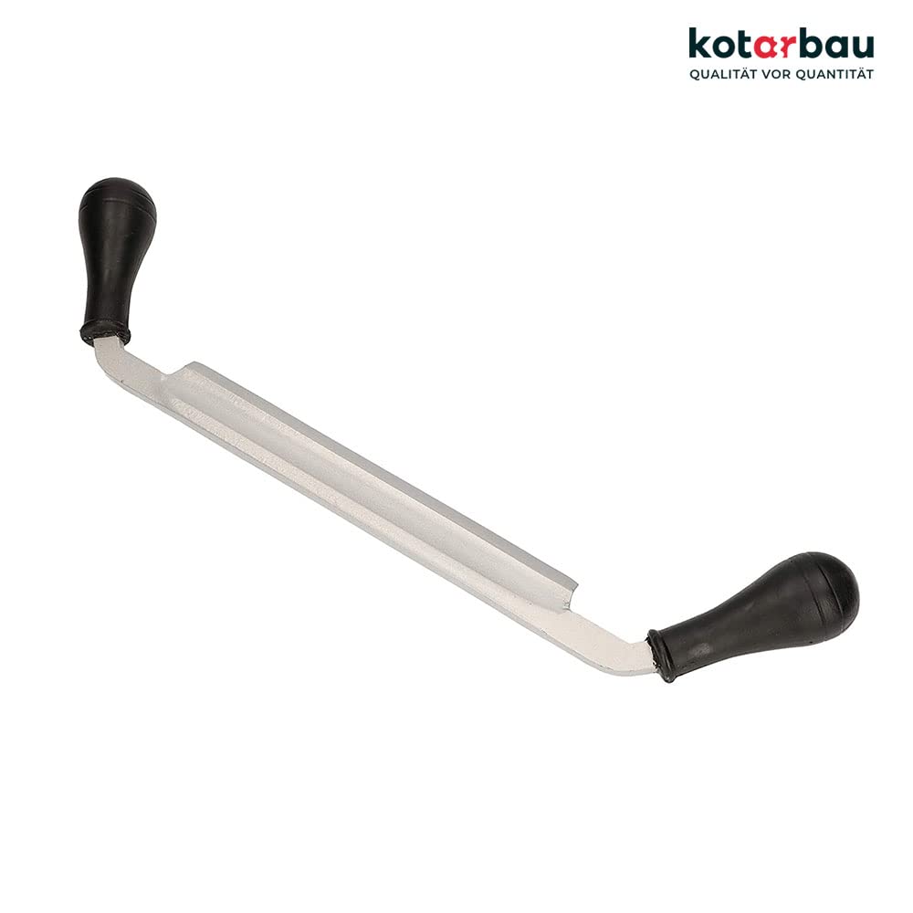 KOTARBAU® Zugmesser 480 mm Geschmiedet Ziehmesser für Holz Holzbearbeitung Stahl