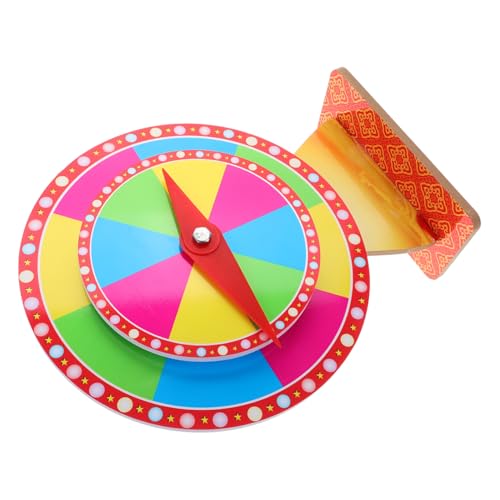 HANABASS Rotatable Prize Turntable Game Prize Turntable Party Raffle Easy to Use for All Ages