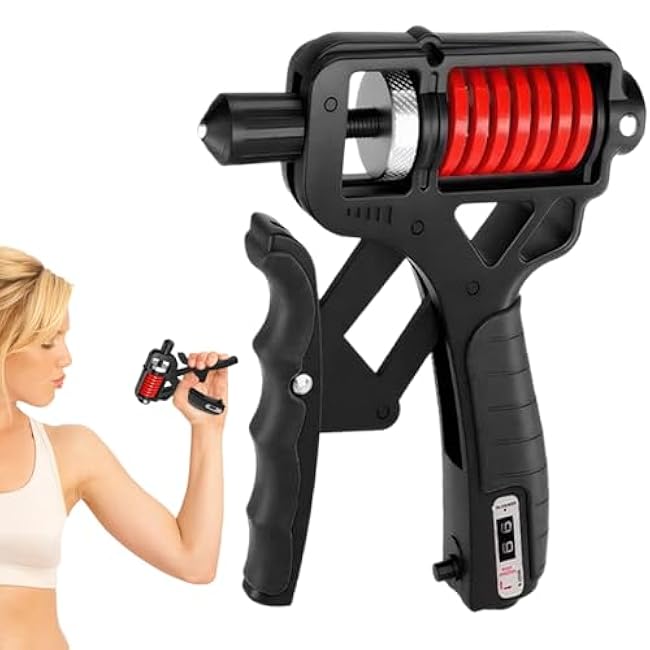 Grip Strengthener, Counting Finger Strength Trainer for Wrist and Hand Training, Ideal for Grip Strength Improvement at Home, Office, or Gym, Enhance Finger, Wrist, and Hand Strength