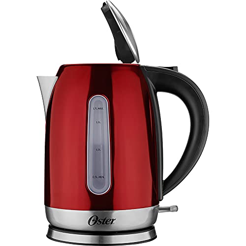 Chaleira Elétrica Aço, Vermelho, 220v, Oster