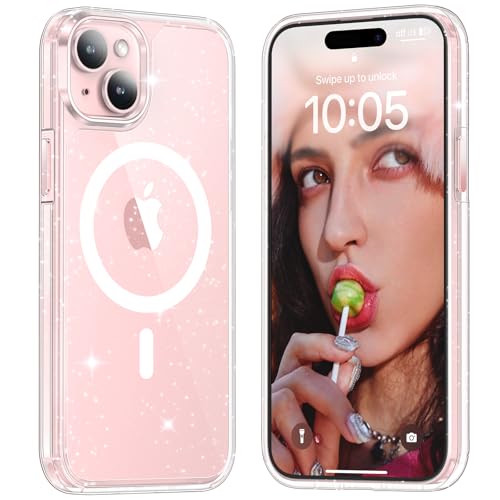 Coque iPhone 15 MagSafe transparente fine de qualité antichoc
