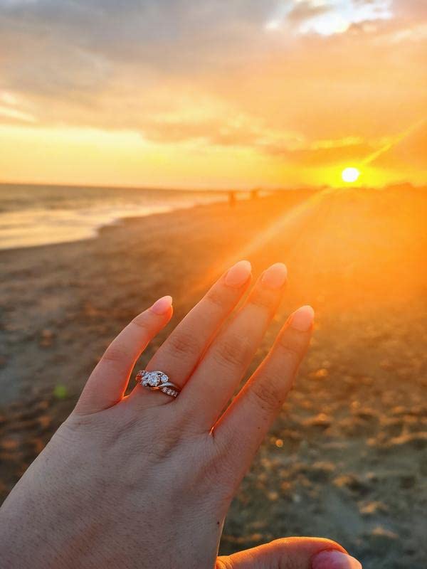 Moissanite Engagement Nings for Women 2 Style Platinum Plated Silver ring Twisting Moissanite Rings4