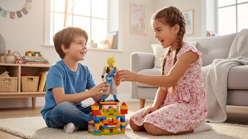 Image of Awestuffs Large Action Figure Limited Edition Figure Toy Statue Merchandise for Anime Lovers DBZ Goge Yellow Hair