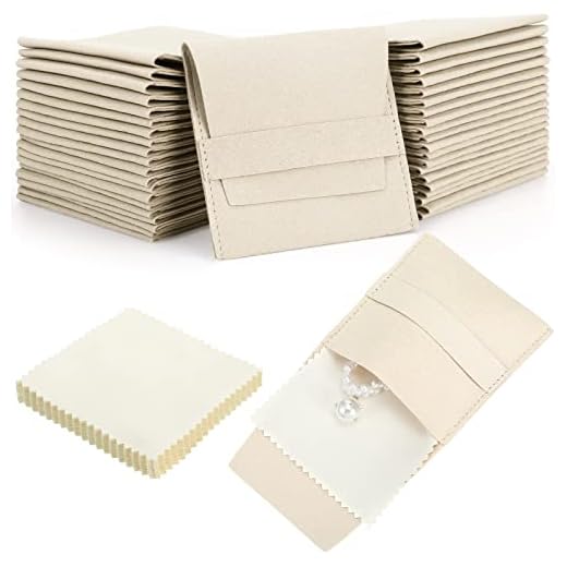 How to store ring in carry on luggage 120 Pcs Microfiber Jewelry Packaging Pouches