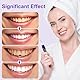 3 Stück Stifte zur Zahnaufhellung, Teeth Whitening Pen, Violetter Teeth Whitening Pen, Entfernt Verfärbungen effektiv, Für strahlend weiße Zähne, Einfache Anwendung mit präziser Bürste
