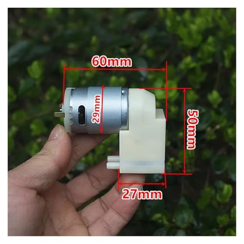 Bomba de vacío para succión DC 12V 80Kpa pequeña miniatura 4