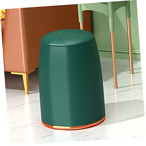 Bote de basura rectangular con tapa de 2.11 lb para hogar miniatura 7