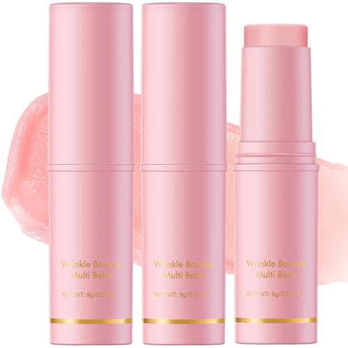 Skynest 2Pcs Wrinkle Repair Moisturizing Multi Balm Stick, Anti-wrinkle Face Eye Body Hydrating Face Moisturizer, Balm Stick Skin Collagen Moisturizer for Dry Skin