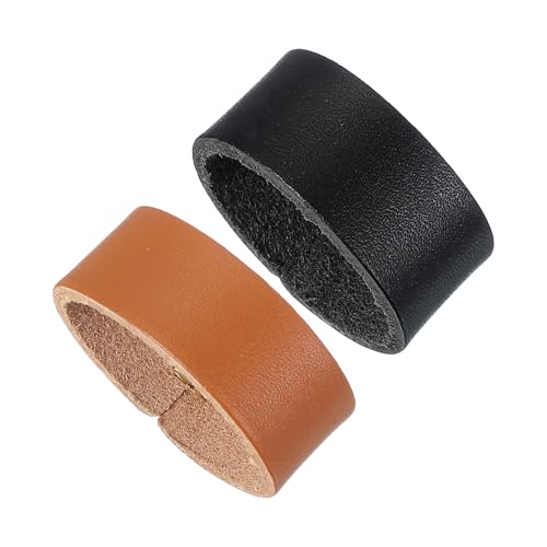 Boucles en cuir de rechange PATIKIL Lot de 2 pour réparer une ceinture de 2,8 cm cassée