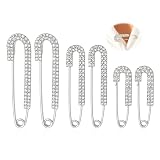 6 Spilla da Balia con Strass,IFTHGIO Spille da Balia Gioiello per Vestiti