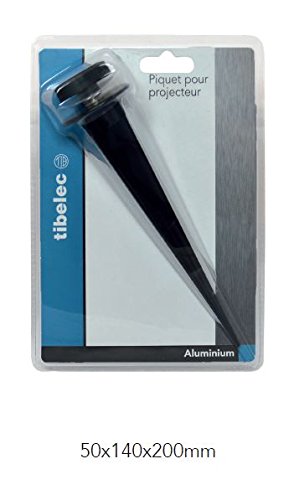 Tibelec 351020 Universal Stake for Projector Aluminium, Black, 175 mm, 175mm - Image 3