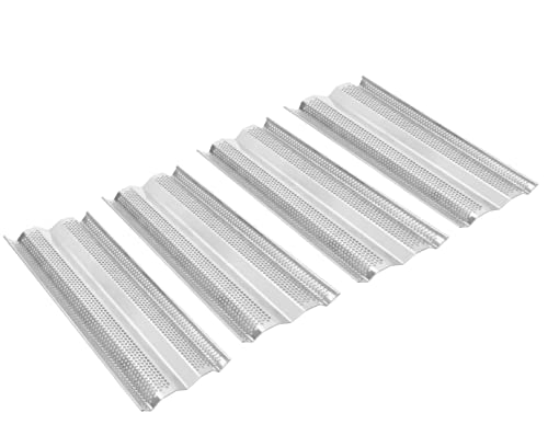 Ls'babq Grill Heat Plates Flame Tamer For Blaze 32/34 / 40 Inch Grill Models, Stainless Steel, 4 Pack #TOP15