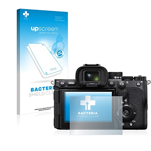 upscreen Protector Pantalla Anti-Bacterias Compatible con Sony Alpha 7R V / a7R V Película Protectora Antibacteriana