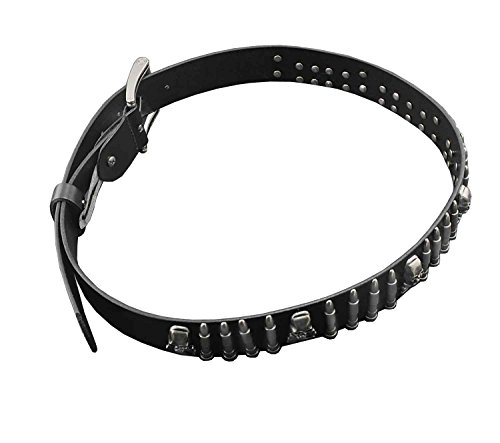 Cool Mens Bullet Skull Stud Punk Rock Biker Real Leather Belt Waistband726146236614 #TOP6