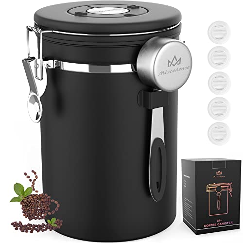 Miscedence Coffee Canister with Scoop