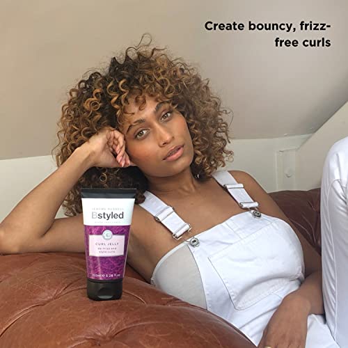 Jerome Russell BStyled Curl Jelly, Curly Hair Products for Bouncy Curly Hair & Frizz Ease, with Pomegranate & Turmeric - Image 4
