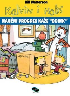Paperback Kalvin i Hobs - Naucni progres kaze "Boink" [Serbian] Book