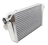 Emusa Front Mount intercooler oversize 25'X12'X3', 2.5' Inlet & outlet coresize 18'X12'X3'