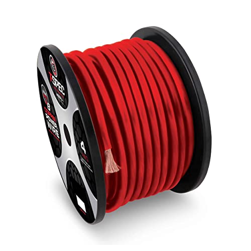 T-Spec V12PW-1050 V12 Series Power Wire Spools 1/0 AWG, 50-Feet