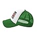 Red Man Chewing Vintage Style Trucker Hat Redman Retro Classic Snapback Cap Green