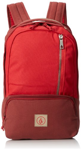 Volcom Rucksack Basis Canvas Backpack: Mochila  Color borgoña  Talla DE: 45 x 30 7 cm